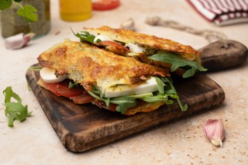 Sandwich de patata sin harinas