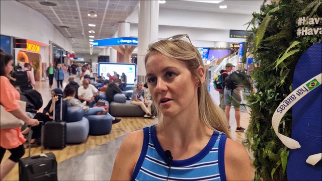 Passengers give their view on Gatwick airport's new state-of-the-art security scanning process