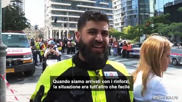 Missili iraniani su Ramat Gan, gli israeliani: Dio è con noi
