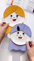 Easy Paper Plate Face Craft for Kids 🎨