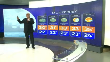 Pronóstico del tiempo para Monterrey, con Abimael Salas - 19 de junio de 2025
