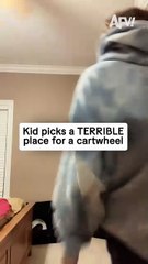 So TWO sets of parents will be mad at him___ 😅 #afv #fail #funny #shorts