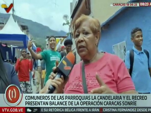 Comuneros de distintos sectores de la capital entregaron el balance de la Operación Caracas Sonríe