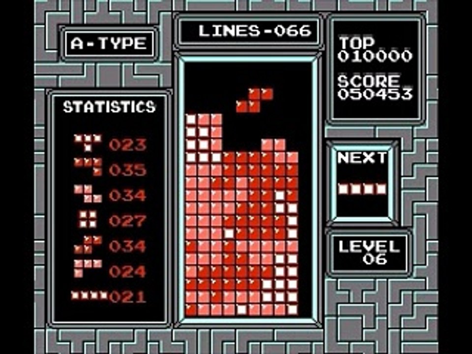 Tetris (USA) - Absolute Framerate Fret
