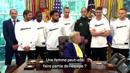 Juventus - Trump aux Bianconeri : "Une femme pourrait-elle faire partie de votre équipe ?"