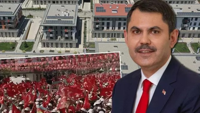 Bakan Kurum: Cumhurbaşkanımızın liderliğinde inşa etmeye, konutlarımızı teslim etmeye devam edeceğiz