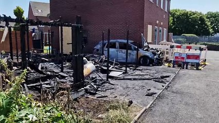 Devastating Walsall Fire Leaves Behind Scenes of Destruction 🚒