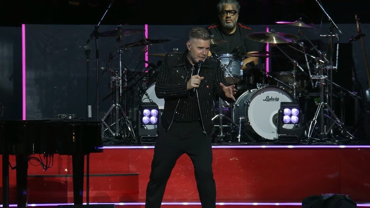 Proposal at Gary Barlow performance- Scarborough Open Air Threatre