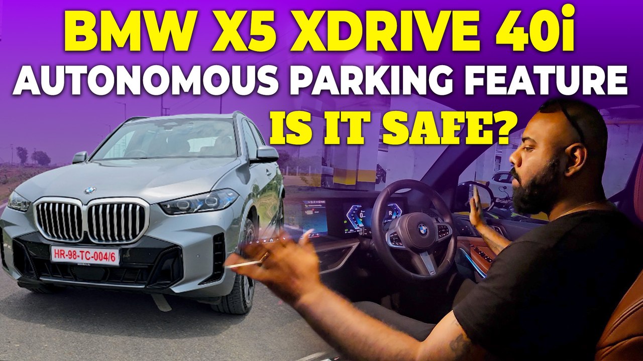 BMW X5 xDrive40i Auto Parking Tested! Is It Really Safe?