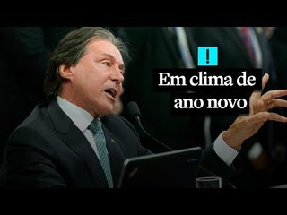 "Desarmados": Eunício e Lindbergh em clima de ano novo