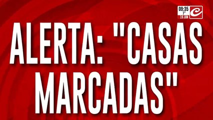 Delincuentes "marcaron" una casa y la desvalijaron en tan solo 15 minutos