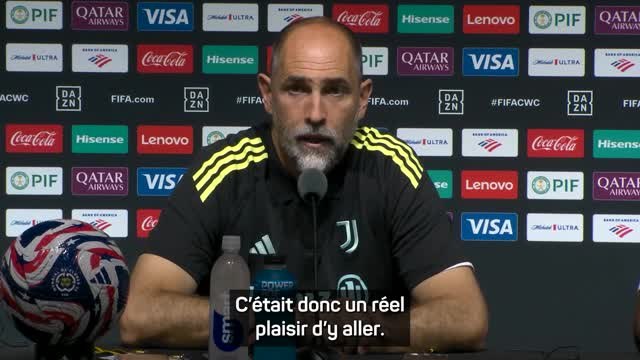 Juventus - Un journaliste interpelle Tudor sur la visite du club à la Maison Blanche