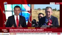 DEM Parti'den İmamoğlu'na ziyaret