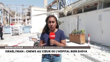 Une vingtaine de blessés dans l'hôpital israélien touché par un missile iranien