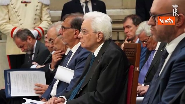 Mattarella partecipa all'Assemblea Generale della Corte di Cassazione