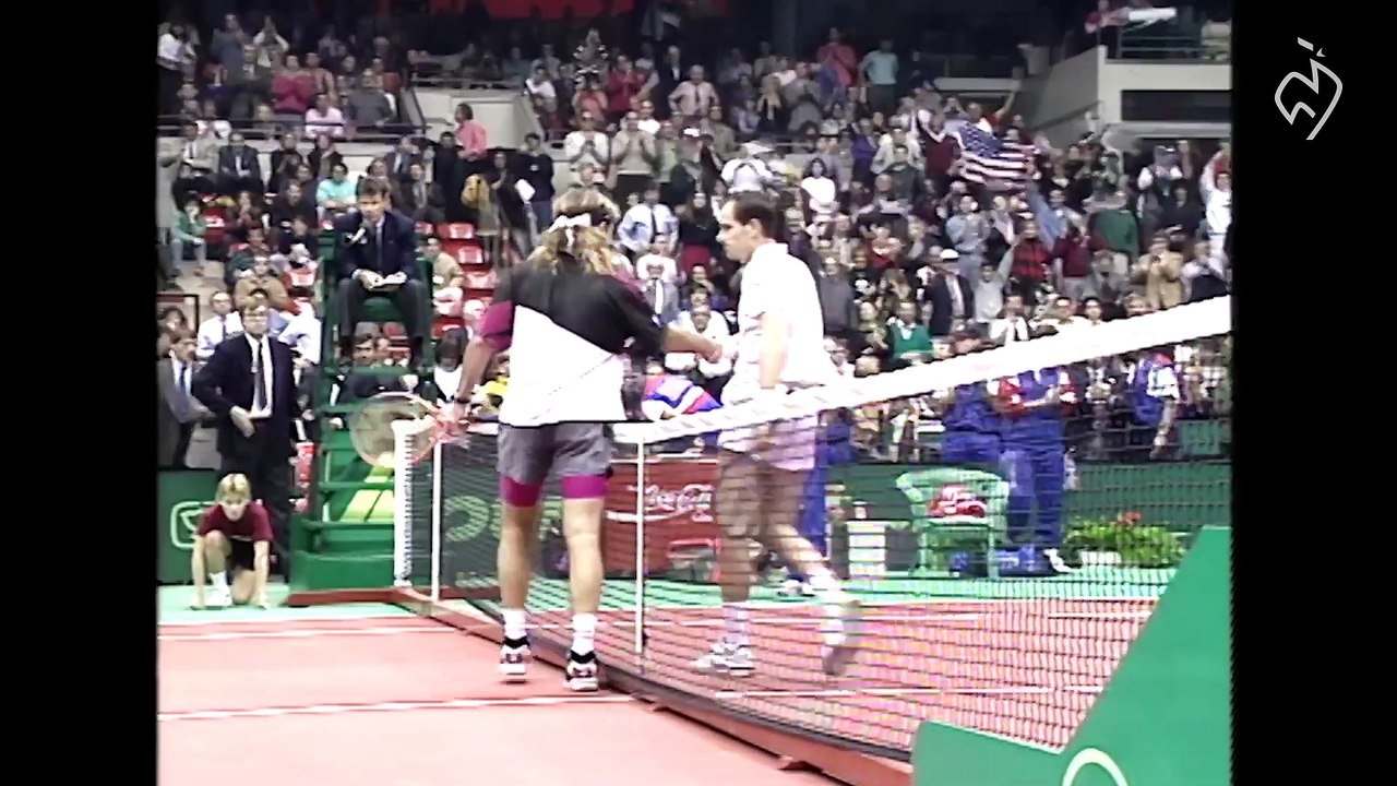 Tennis : Coupe Davis 1991 Finale France - Etats-Unis
