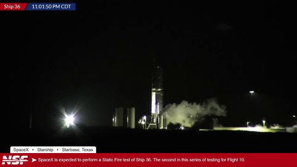 Un cohete Starship de la empresa SpaceX, de la que Elon Musk es dueño, explotó durante una prueba de encendido en Starbase