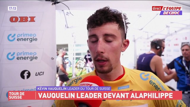Kévin Vauquelin : « Je suis content que le travail paie » - Cyclisme - Tour de Suisse