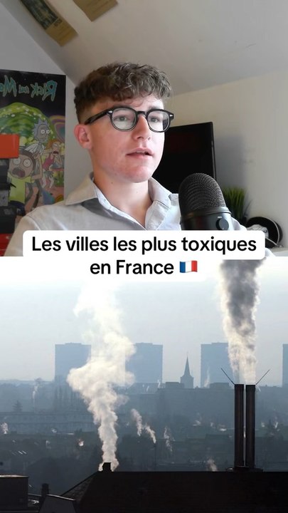 Les villes les plus toxiques en France 🇫🇷 #ville #paris #marseille #lyon