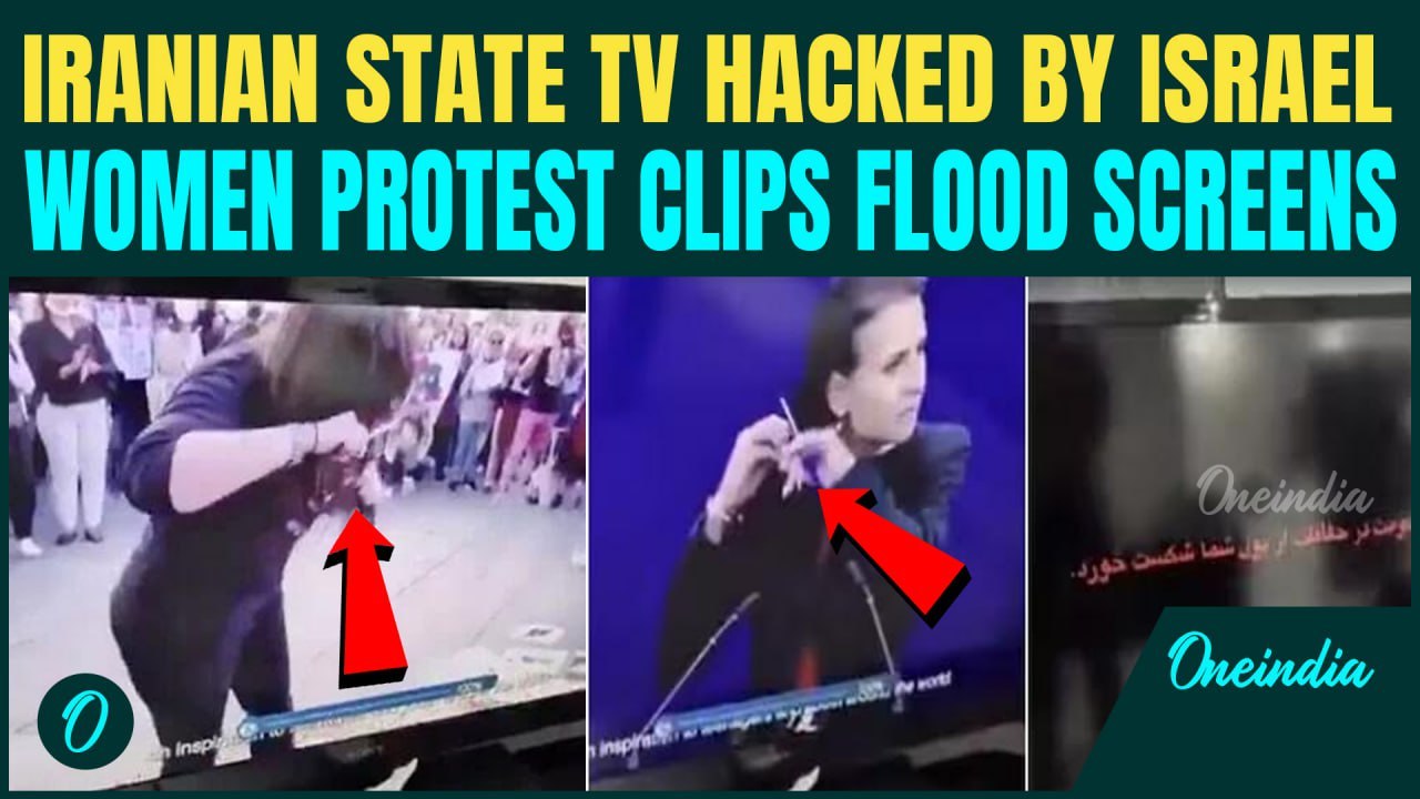 SHOCKING! Iranian State TV Hijacked Live On-Air; Anti-Government Propaganda Aired Nationwide