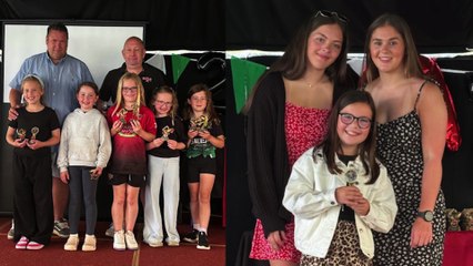 The Red Kites Female Rugby Hub awards ceremony 2025