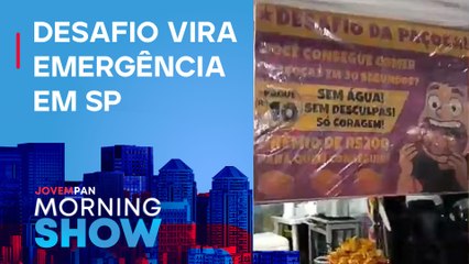 DESAFIO FATAL? Mulher quase MORRE após ENGASGAR com paçoca em Quermesse