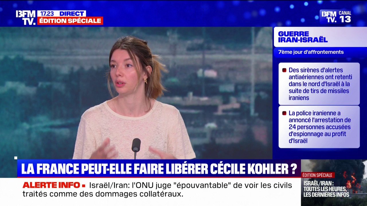 "On n'a plus aucun signe de vie": l'inquiétude de la sœur de Cécile Kohler, Alsacienne retenue en otage en Iran