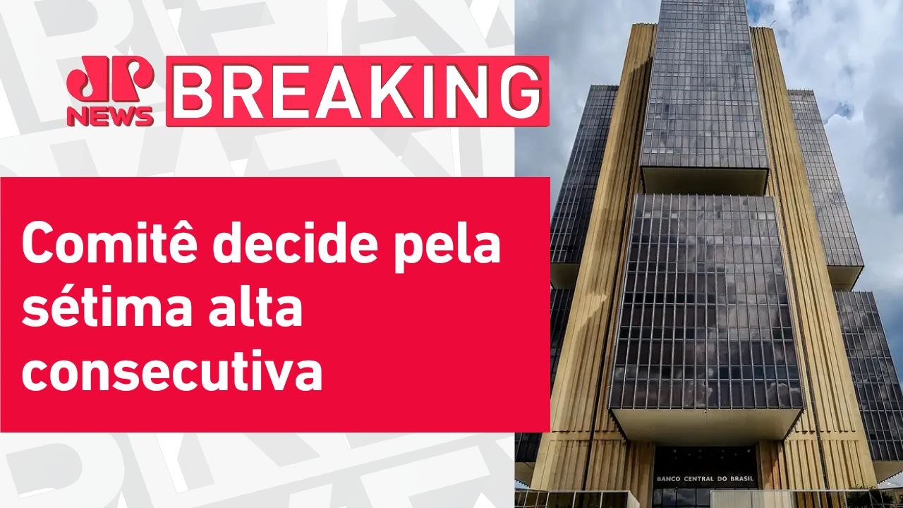 Copom eleva Selic a 15% ao ano | BREAKING NEWS