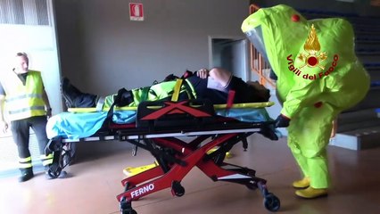 VERONA - ESERCITAZIONE NBCR PER TESTARE IL DISPOSITIVO DI SOCCORSO IN CASO DI EMERGENZE (19.06.25)