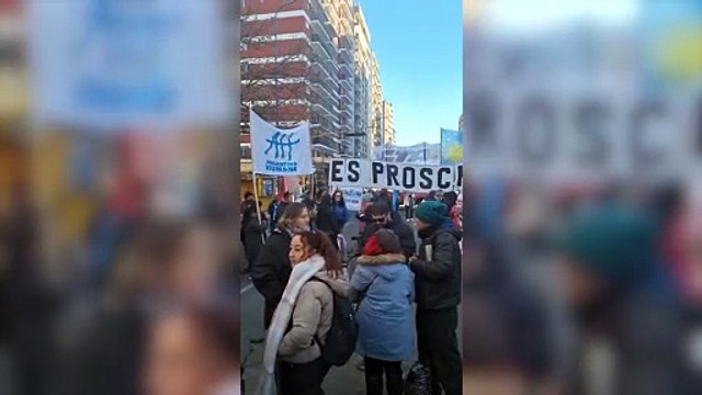 En Mar del Plata diversas organizaciones encabezadas por la CTA impulsaron la convocatoria en apoyo a Cristina Kirchner