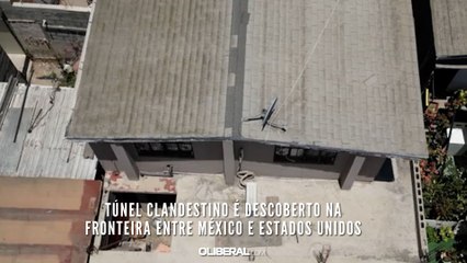 Túnel clandestino é descoberto na fronteira entre México e Estados Unidos Tijuana , México