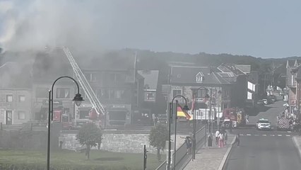 Incendie à Hotton