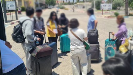 이스라엘 교민 20여 명 육로 통해 요르단으로 대피 / YTN