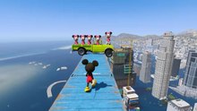 GTA 5 Mickey Mouse vs Minnie Mouse Water Ragdolls & Fails Ep.8 [Euphoria Physics]