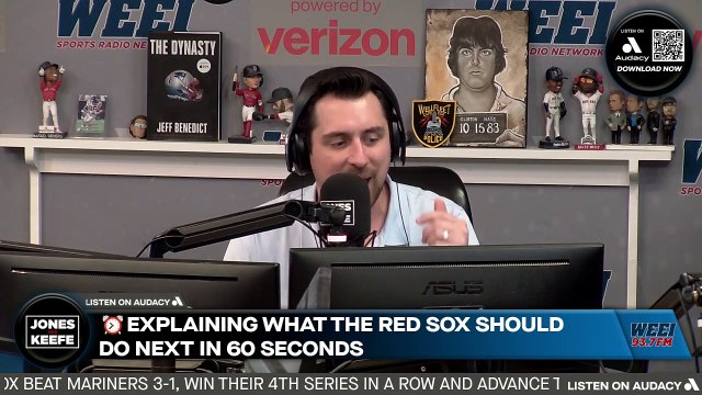 Jones & Keefe: Jones explains what the Red Sox should do next in 60 seconds
