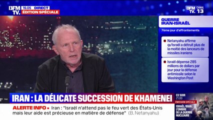 Iran: "Il ne faut pas souhaiter un effondrement brutal du régime", analyse Bernard Guetta, député européen Renew