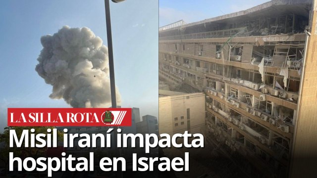 Hospital israelí bajo fuego iraní; Israel golpea sitios nucleares