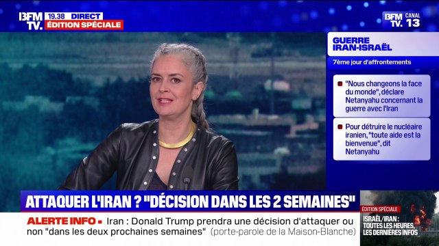 Conflit Israël/Iran: Donald Trump prendra une décision dans les 2 prochaines semaines