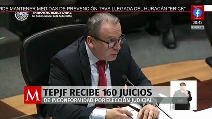 TEPJF recibe 160 juicios de inconformidad tras elección judicial