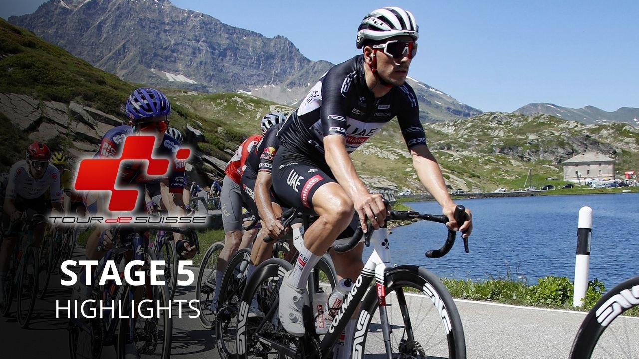 Cyclisme - Tour de Suisse 2025 - Résumé Étape 5 - Grosse bataille entre les favoris sur l'étape reine