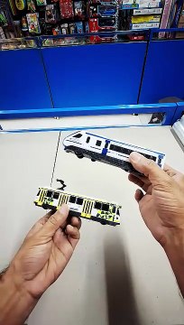 Centy toys Nav Bharat Blue Express, City Tram Pull Back Go Train Toys for Kids