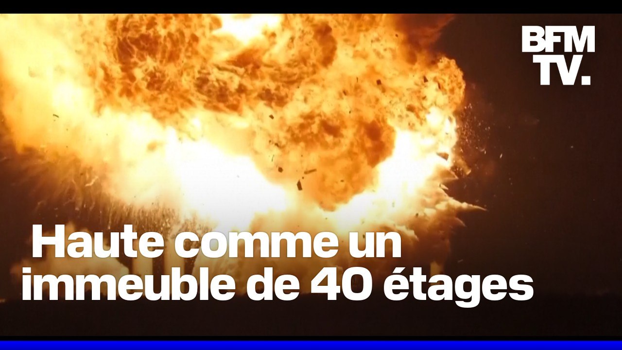 SpaceX: la fusée Starship 36 explose lors d'un essai statique