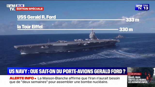 USS Gerald Ford: que sait-on du plus grand porte-avions du monde de l'US Navy ?