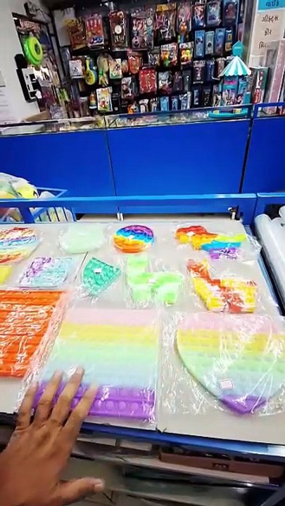 Big Rainbow Pop Push Pop Fidget Toy