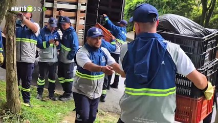 Desmantelan una bodega clandestina descubierta bajo una alcantarilla en El Poblado