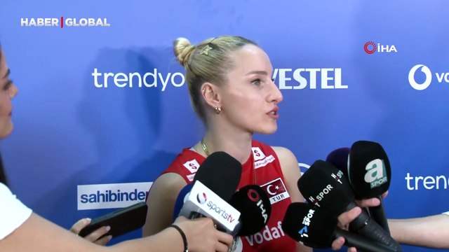 Gizem Örge: Buradan namağlup ayrılmak istiyoruz