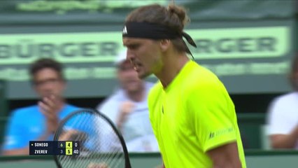 Halle - Zverev par la petite porte
