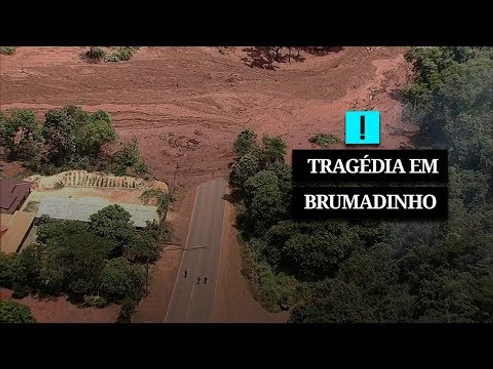 TRAGÉDIA EM BRUMADINHO | Vídeos nas redes sociais mostram o tamanho do estrago