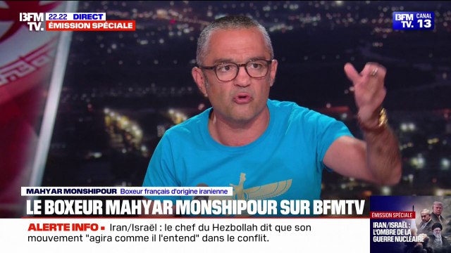 Conflit Israël/Iran: Les mollahs tueront jusqu'au dernier pour rester au pouvoir , dit Mahyar Monshipour, boxeur français d'origine iranienne