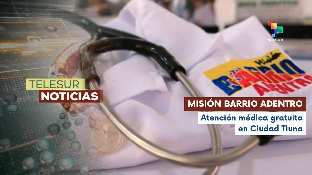Pueblo venezolano recibe atención médica gratuita